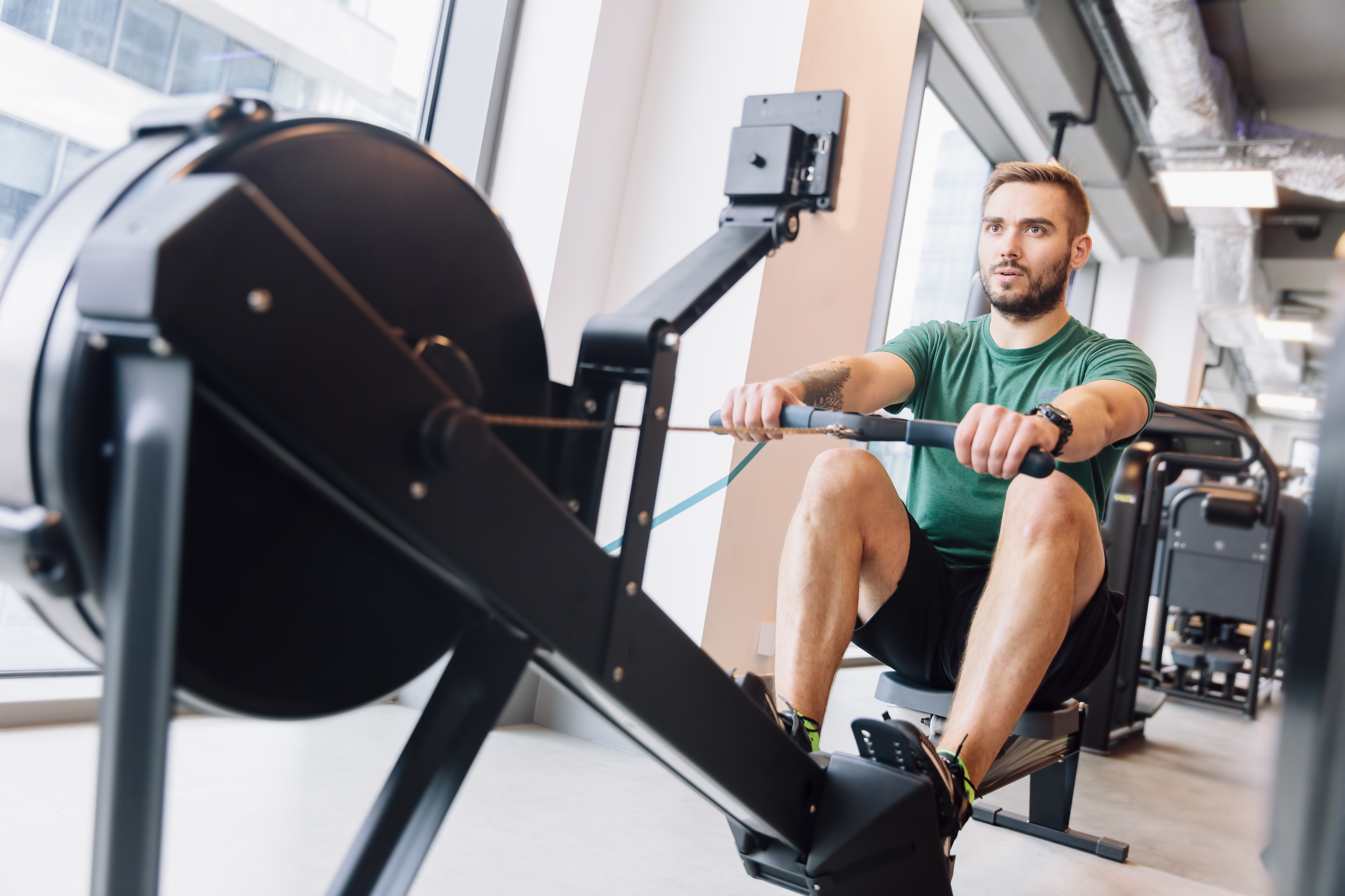 Stock Indoor Rower